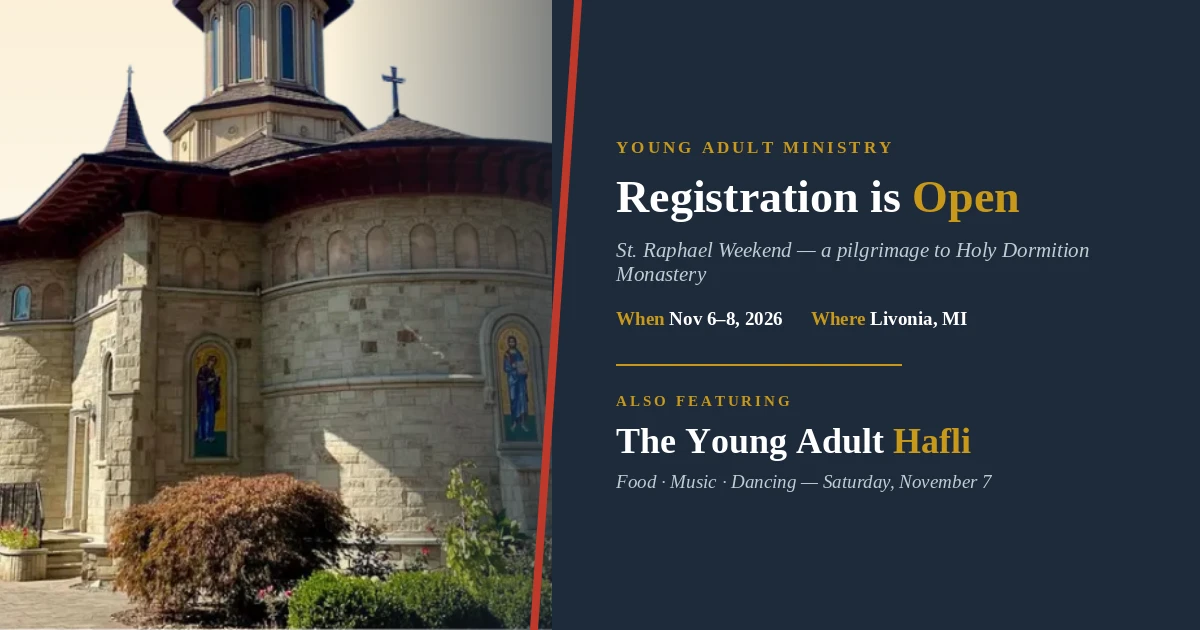 Registration is open — St. Raphael Weekend retreat